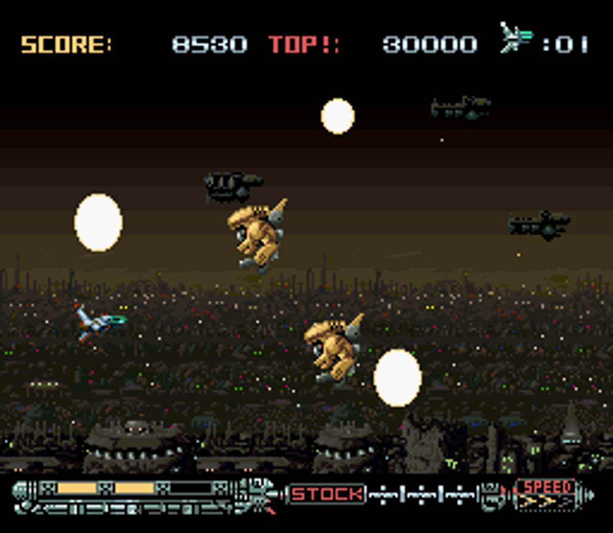 Phalanx ROM - SNES screenshot 7