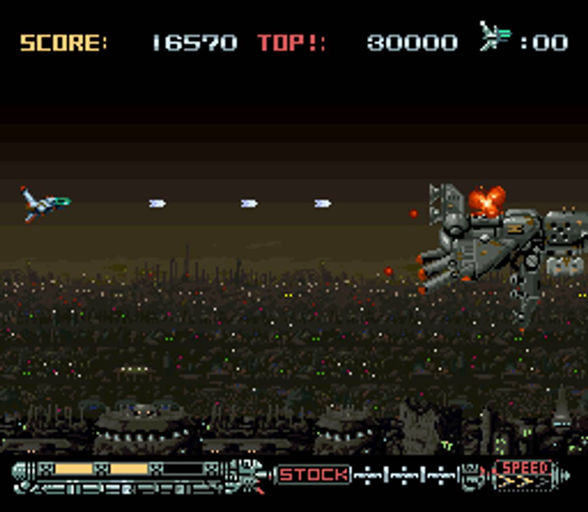 Phalanx ROM - SNES screenshot 8