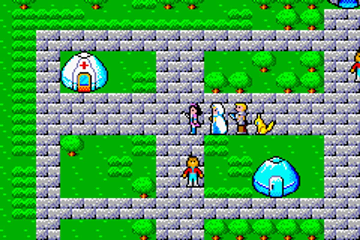 Phantasy Star Collection ROM - GBA screenshot 1