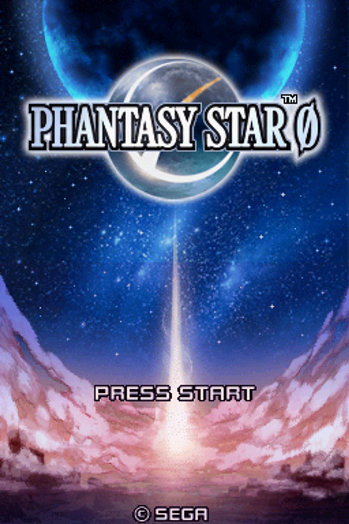 Phantasy Star Ø ROM - NDS screenshot 1