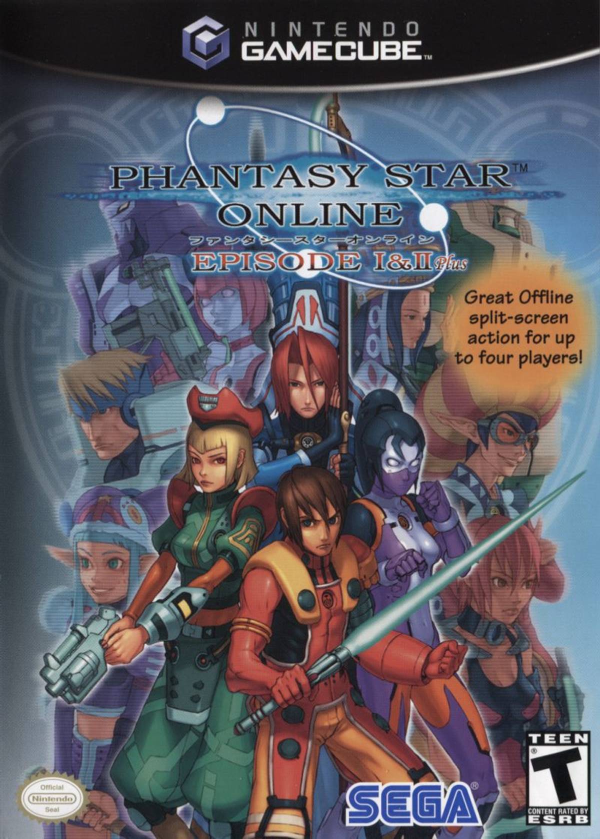 Download Torrent Phantasy Star Online: Episode I & II Plus ISO – GameCube