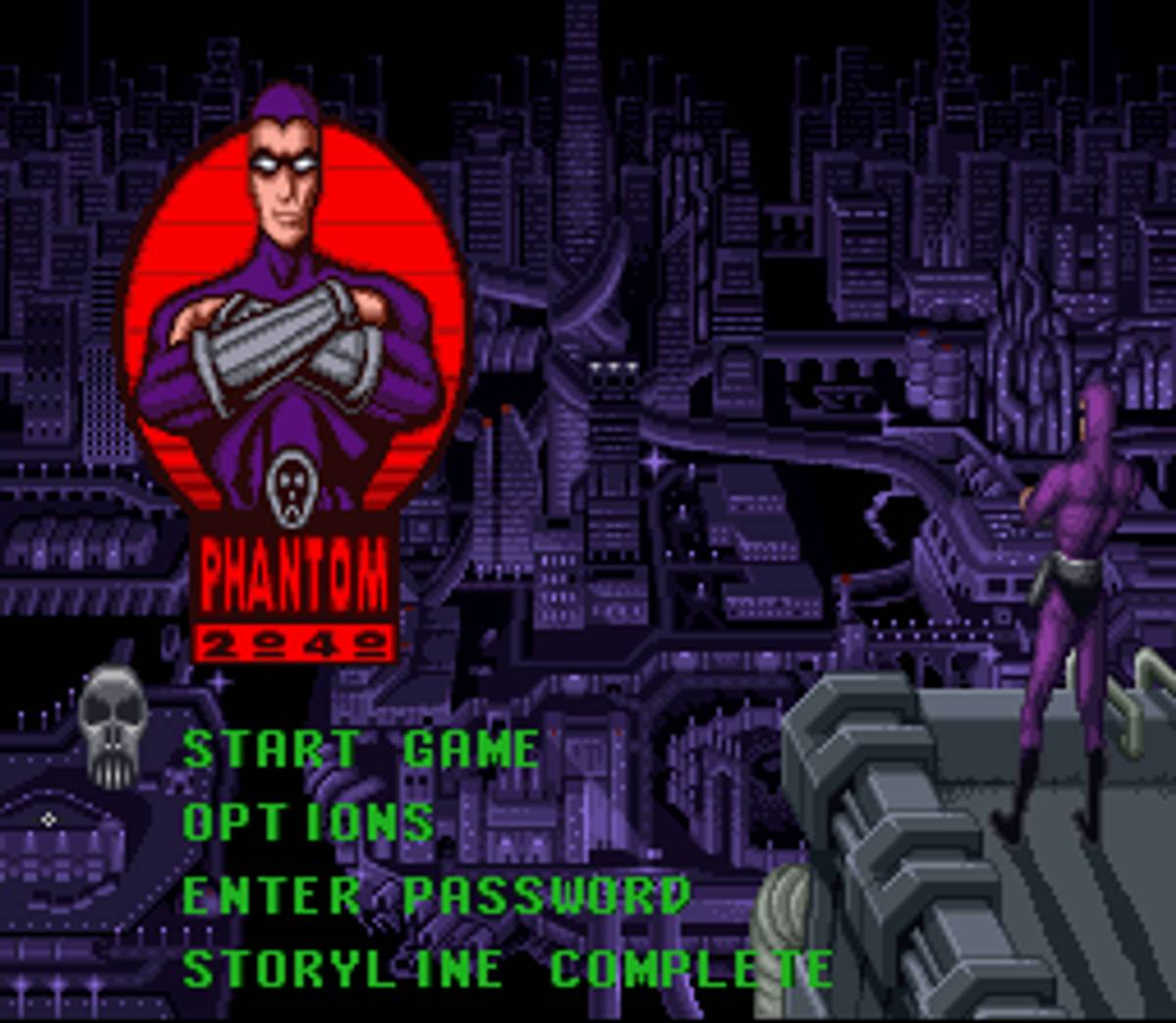 Phantom 2040 ROM - SNES screenshot 1