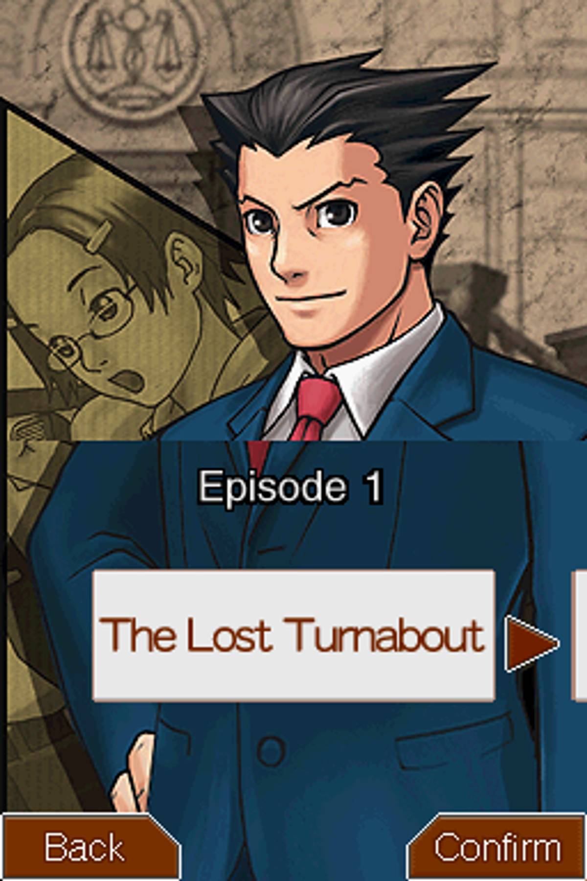 Phoenix Wright: Ace Attorney - Justice for All ROM - NDS screenshot 3