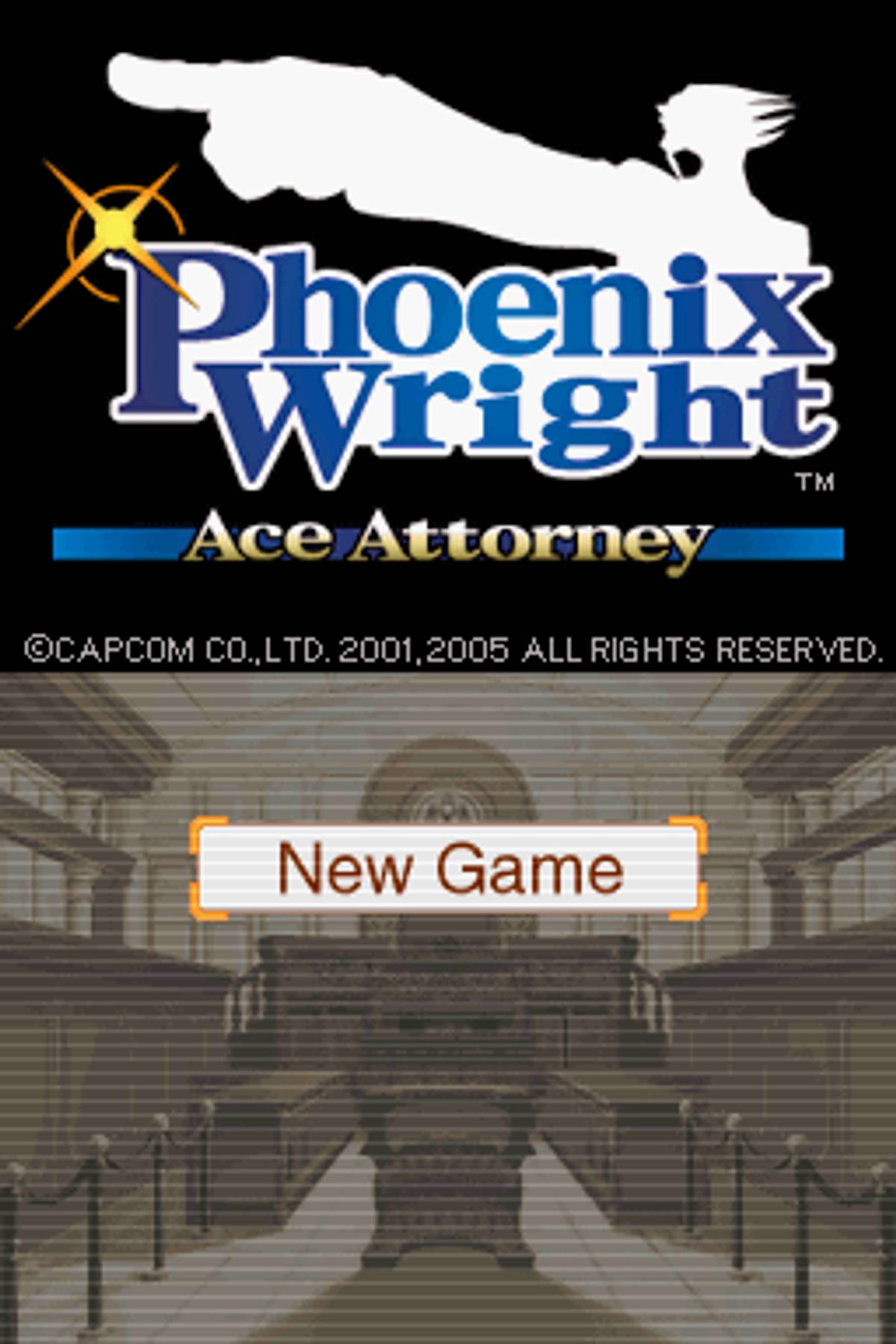 Phoenix Wright: Ace Attorney ROM - NDS screenshot 1