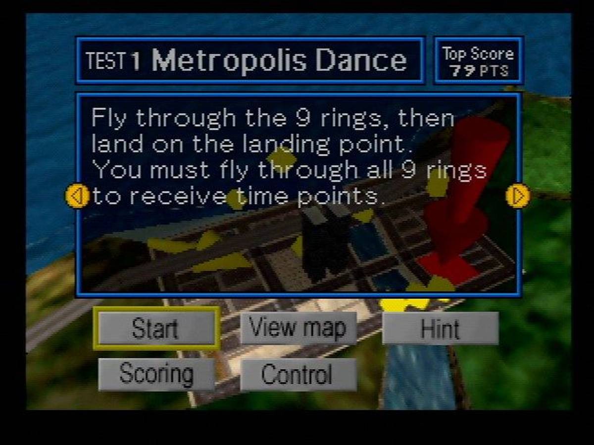 Pilotwings 64 ROM - N64 screenshot 2