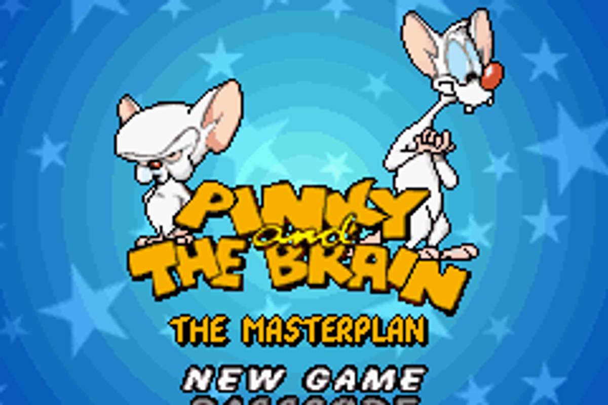 Pinky and The Brain: The Master Plan ROM - GBA screenshot 1