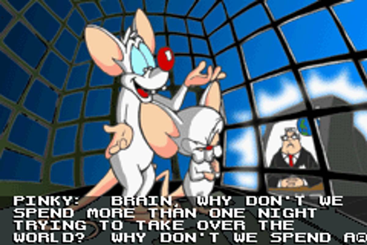Pinky and The Brain: The Master Plan ROM - GBA screenshot 2