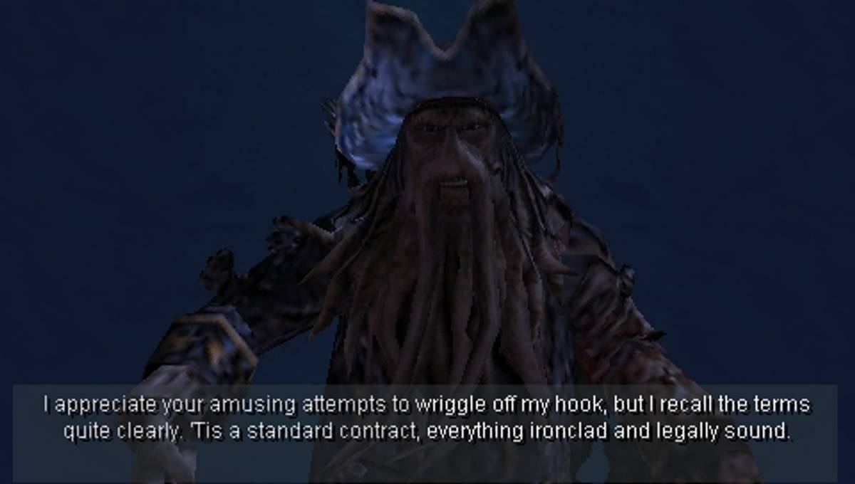 Pirates of the Caribbean: Dead Man's Chest ISO - PSP screenshot 2