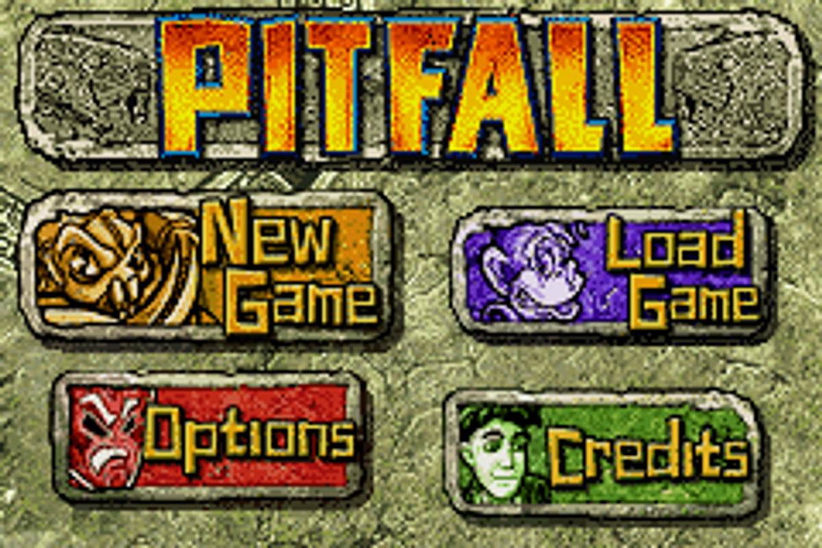 Pitfall: The Lost Expedition ROM - GBA screenshot 2