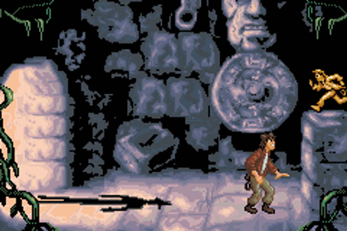 Pitfall: The Mayan Adventure ROM - GBA screenshot 1