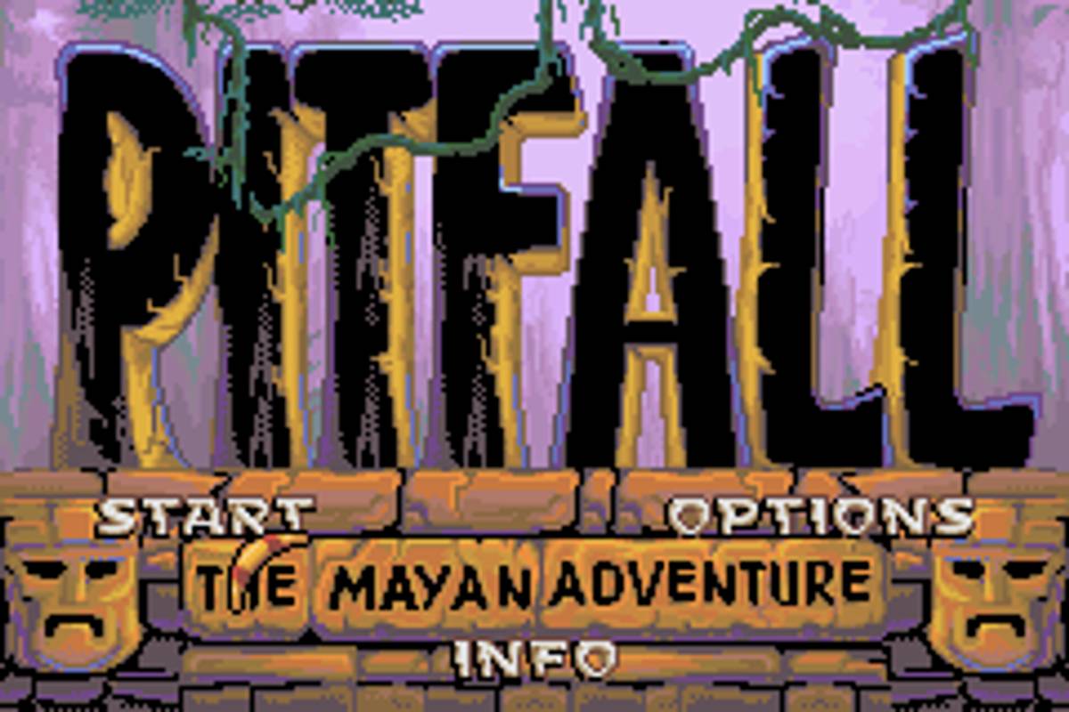 Pitfall: The Mayan Adventure ROM - GBA screenshot 2