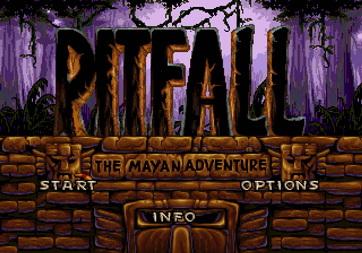 Pitfall: The Mayan Adventure ROM - Genesis screenshot 1