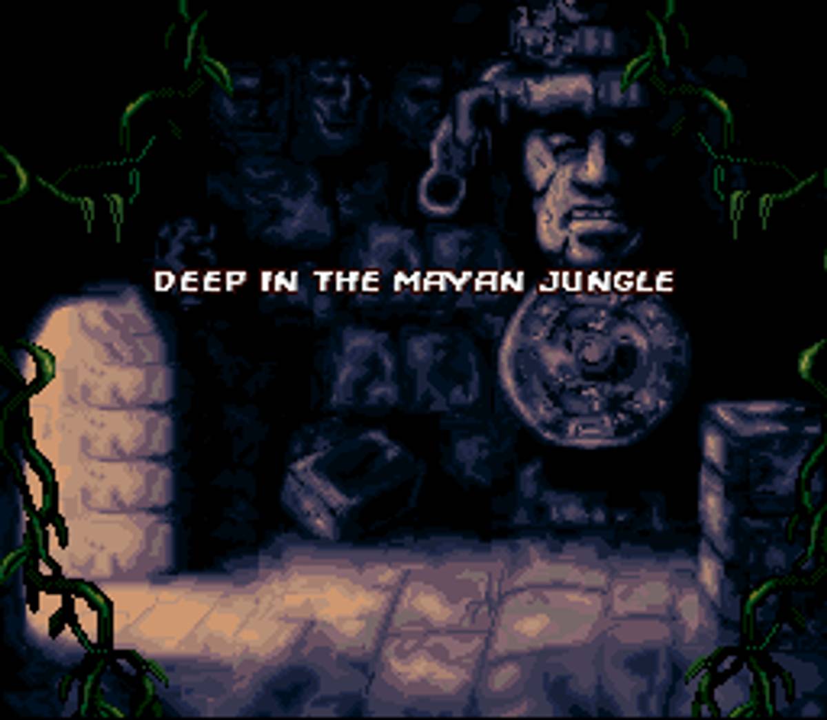 Pitfall: The Mayan Adventure ROM - SNES screenshot 1