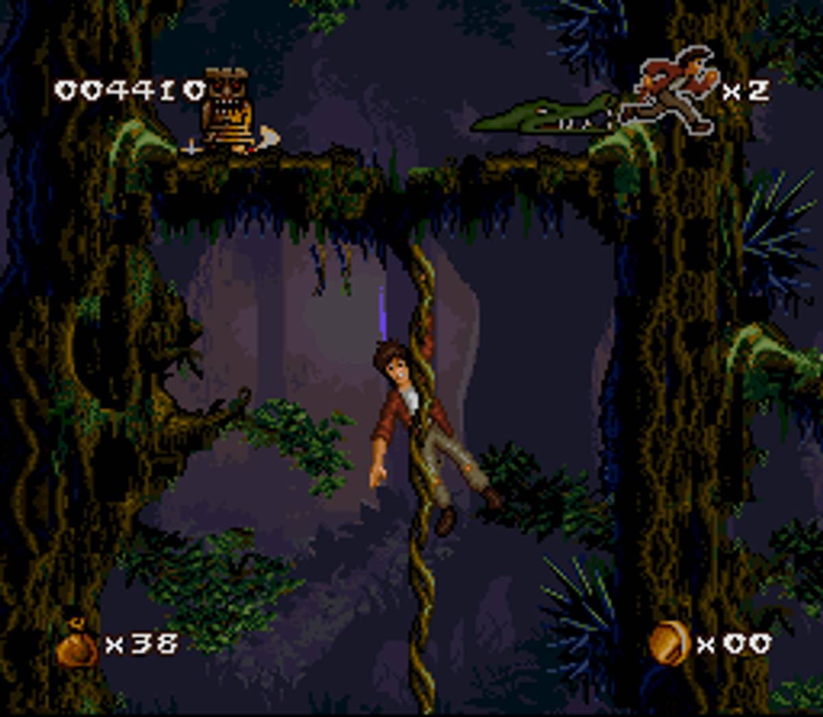 Pitfall: The Mayan Adventure ROM - SNES screenshot 4