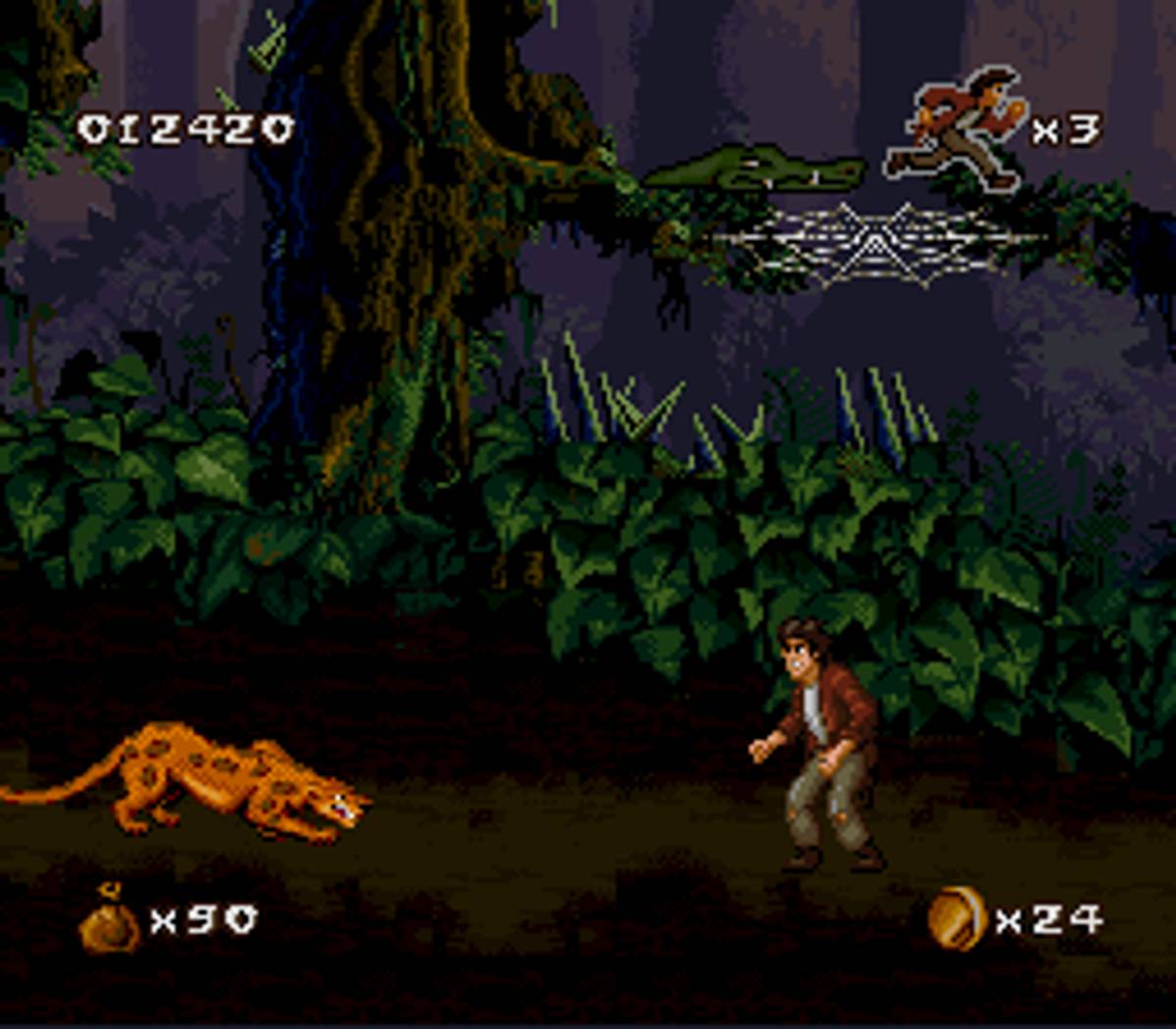 Pitfall: The Mayan Adventure ROM - SNES screenshot 5