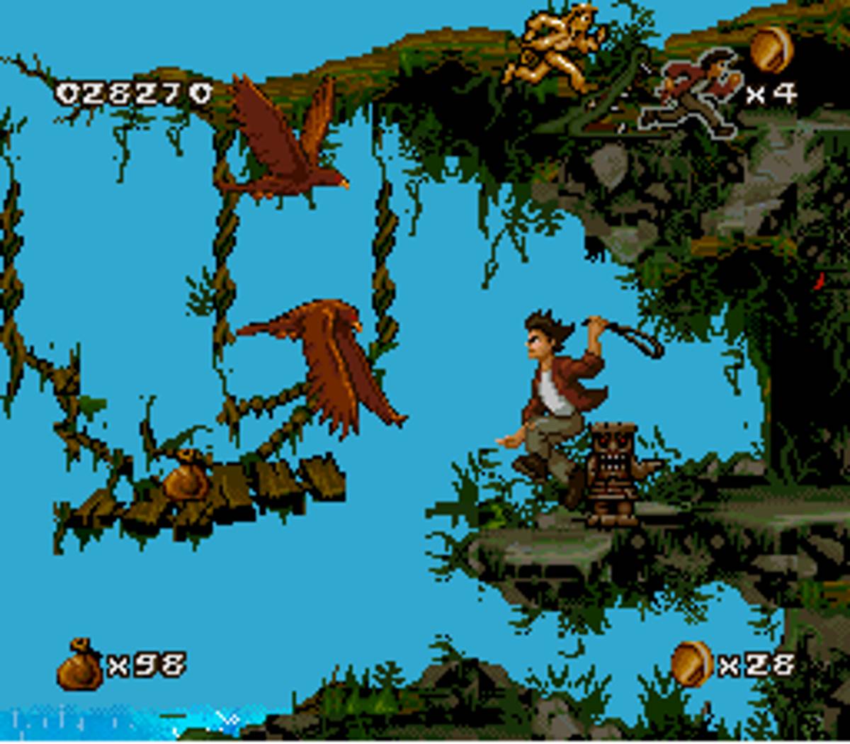 Pitfall: The Mayan Adventure ROM - SNES screenshot 7