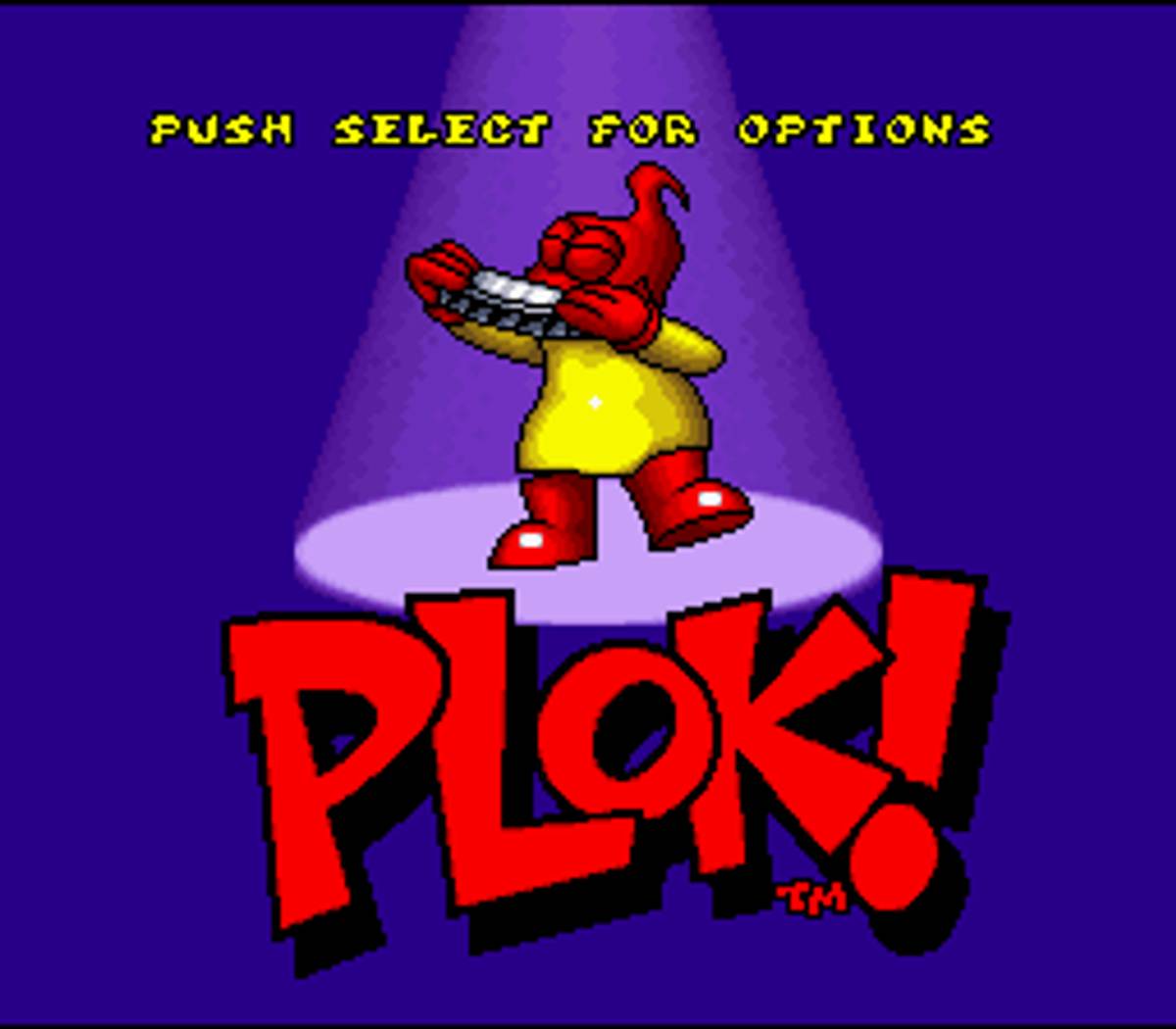 Plok ROM - SNES screenshot 1