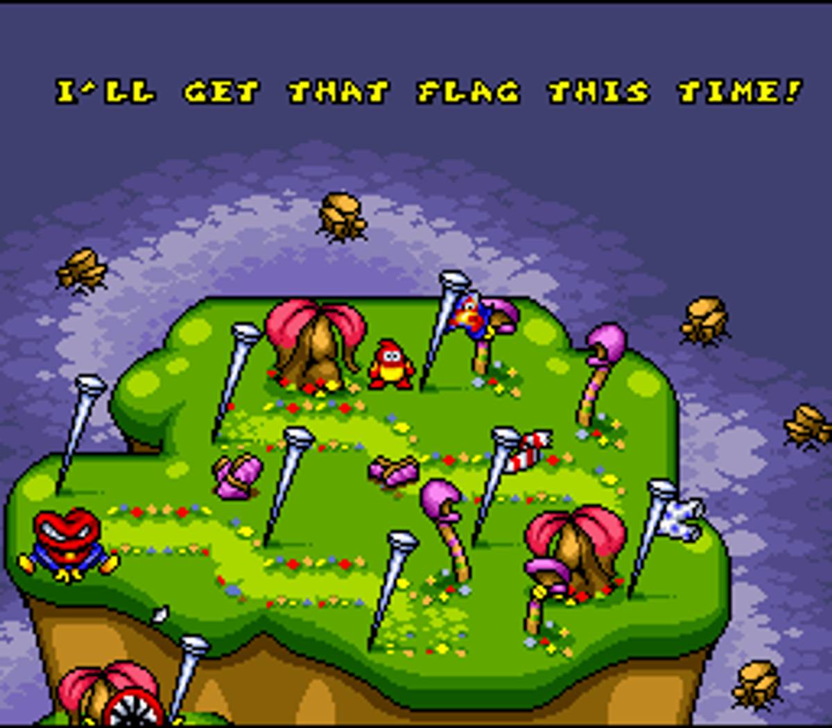 Plok ROM - SNES screenshot 5