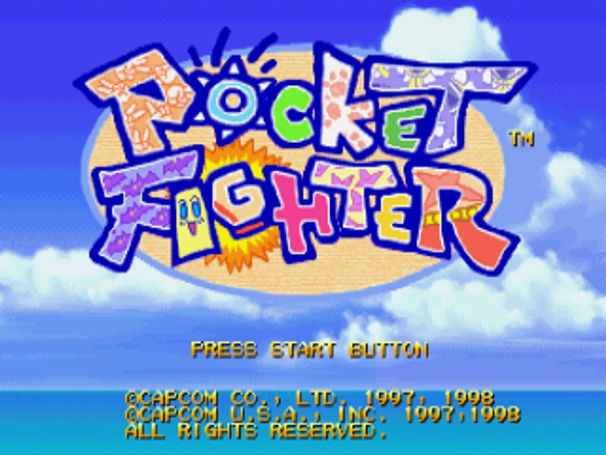 Pocket Fighter ISO - PS1 screenshot 1