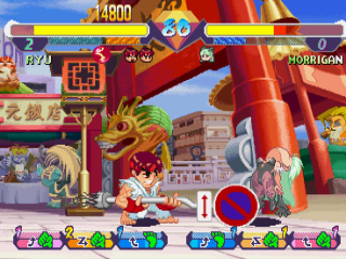 Pocket Fighter ISO - PS1 screenshot 7