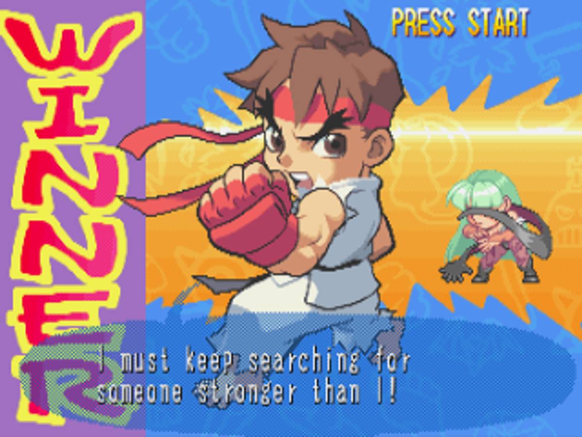 Pocket Fighter ISO - PS1 screenshot 9