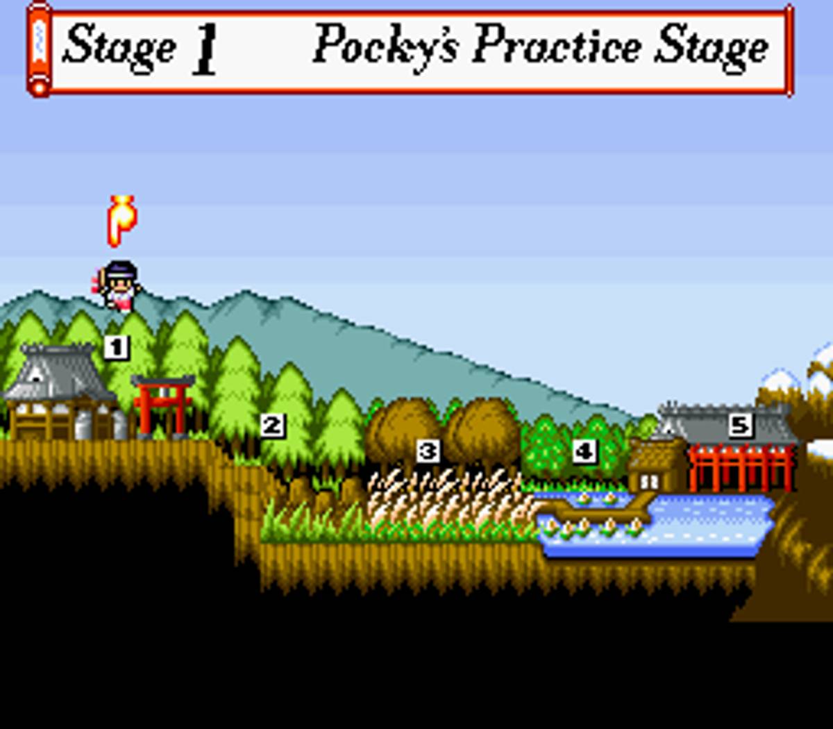 Pocky & Rocky 2 ROM - SNES screenshot 2
