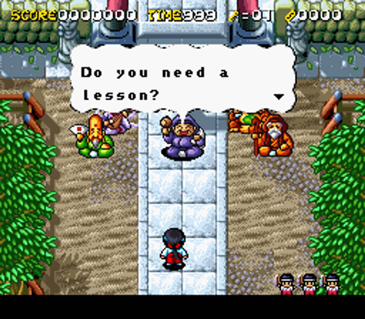 Pocky & Rocky 2 ROM - SNES screenshot 5