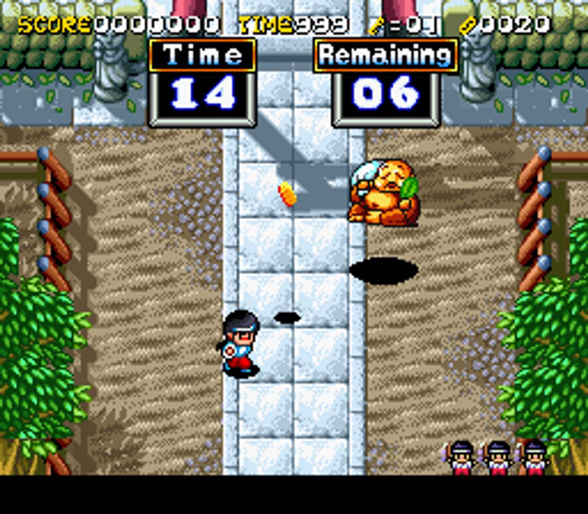 Pocky & Rocky 2 ROM - SNES screenshot 6