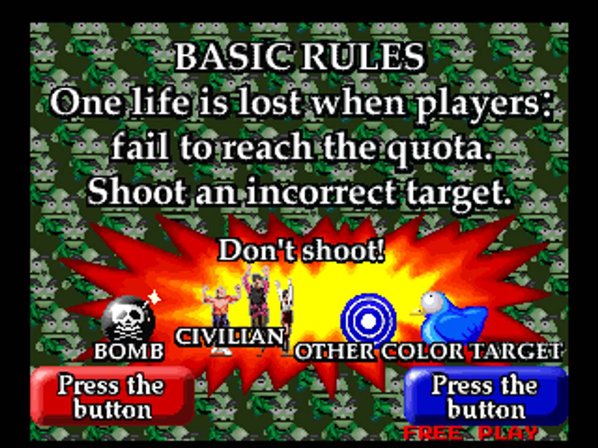 Point Blank ISO - PS1 screenshot 4