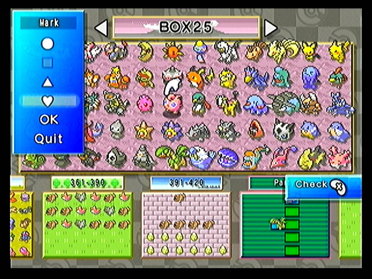 Pokémon Box: Ruby & Sapphire ISO - GameCube screenshot 1