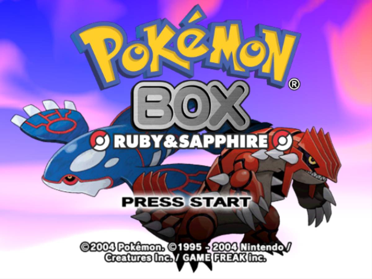 Pokémon Box: Ruby & Sapphire ISO - GameCube screenshot 2
