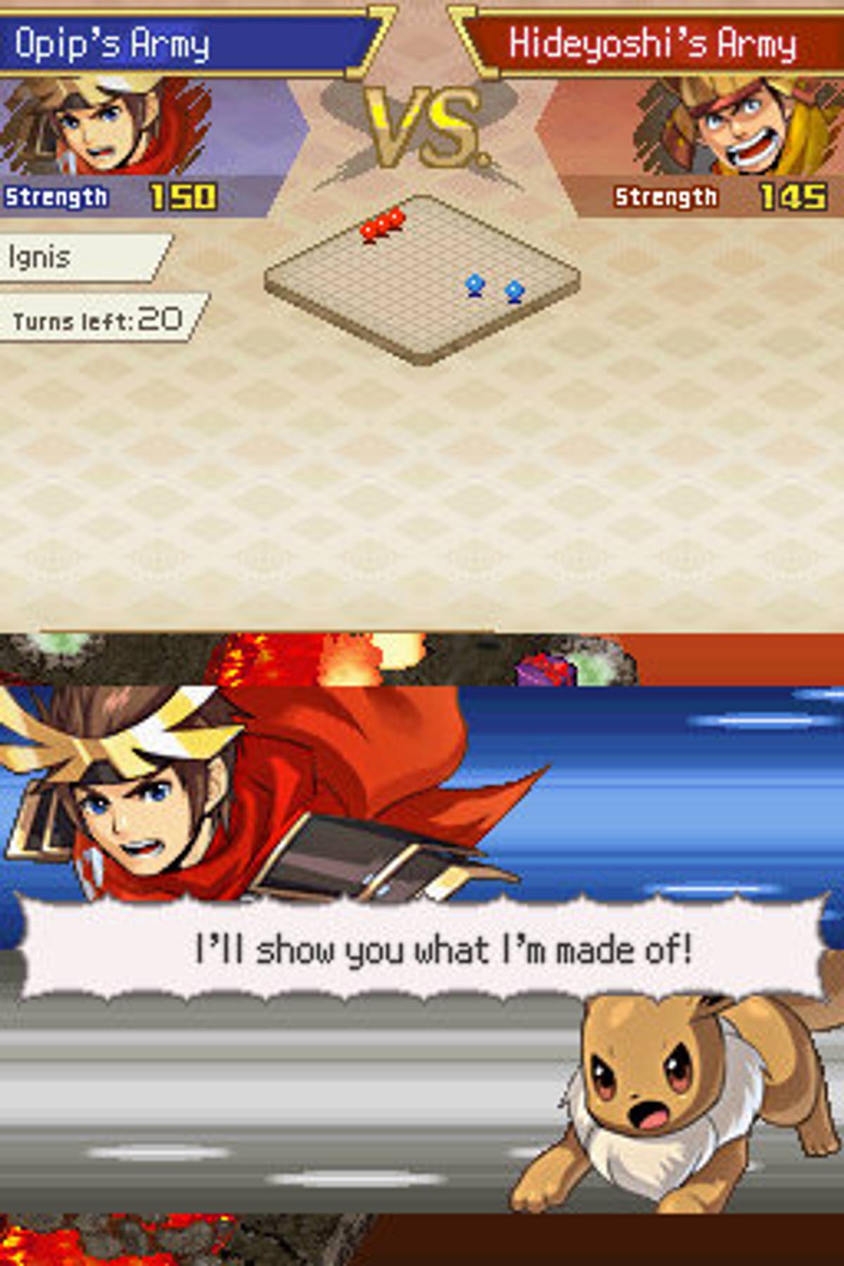 Pokémon Conquest ROM - NDS screenshot 10