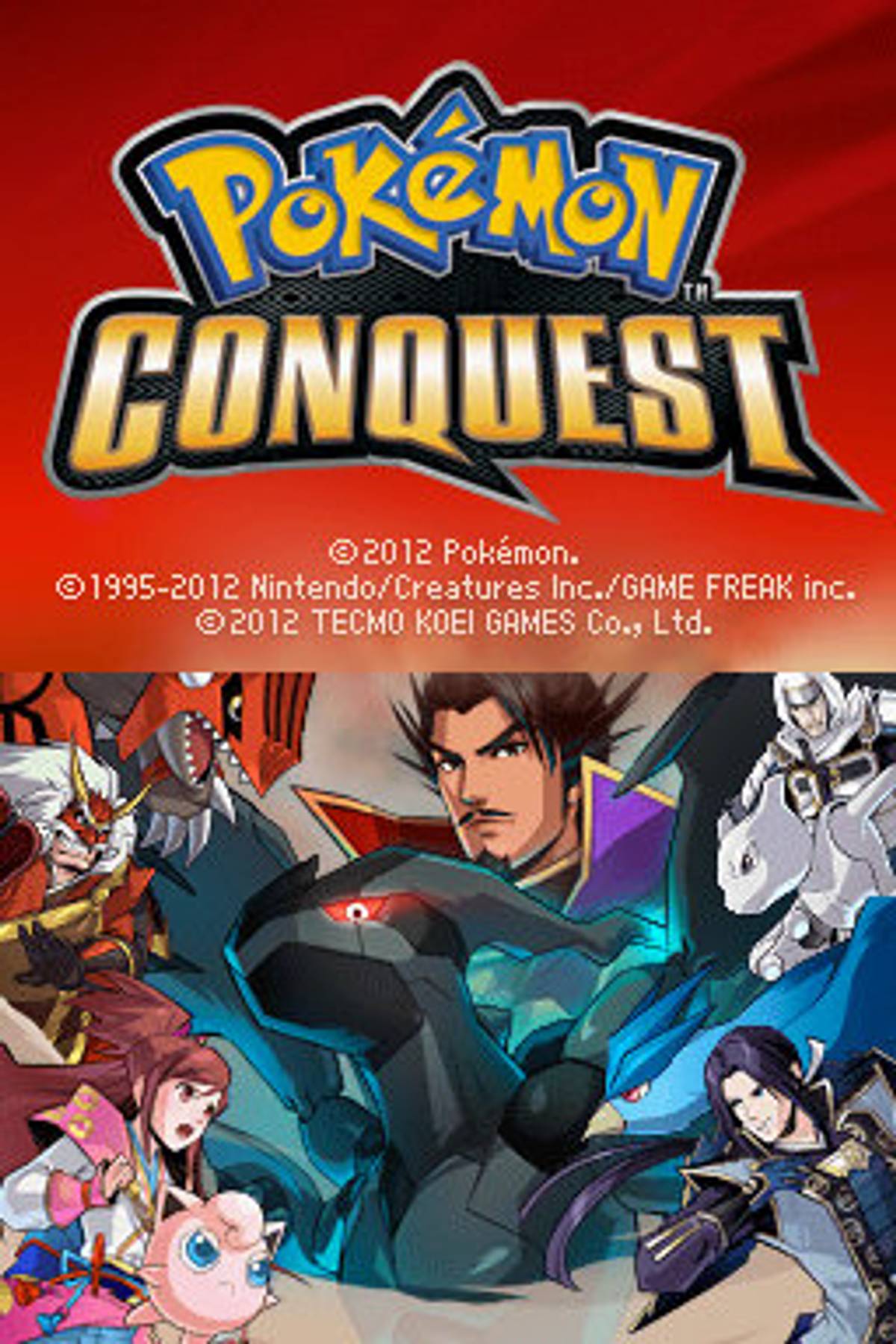 Pokémon Conquest ROM - NDS screenshot 2