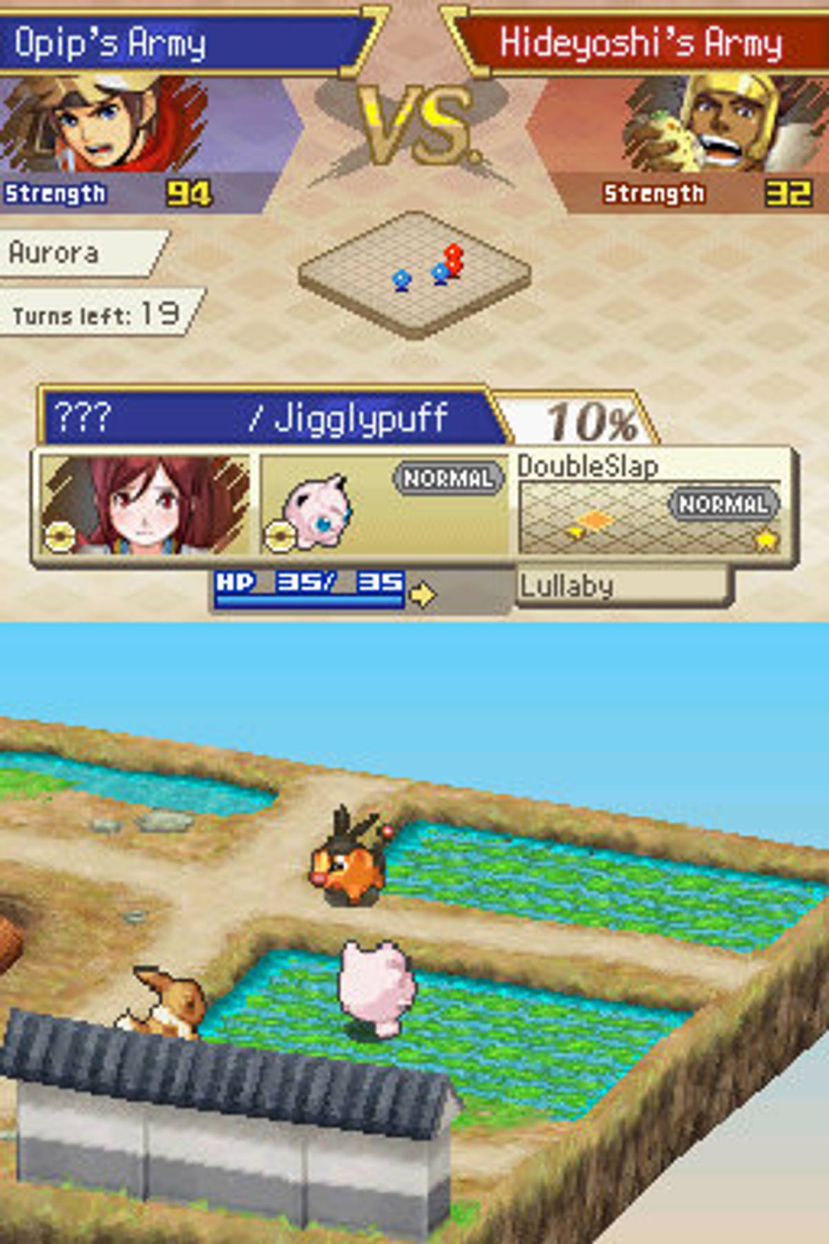 Pokémon Conquest ROM - NDS screenshot 5