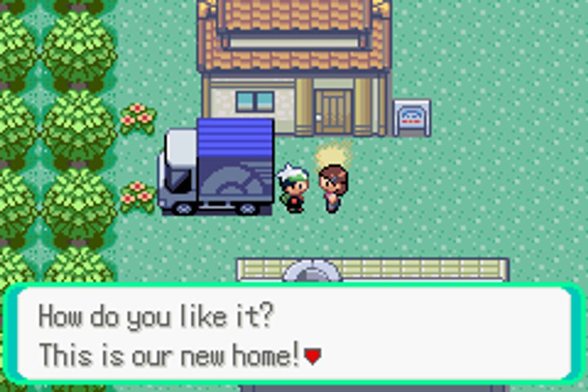 Pokémon Emerald Version ROM - GBA screenshot 3