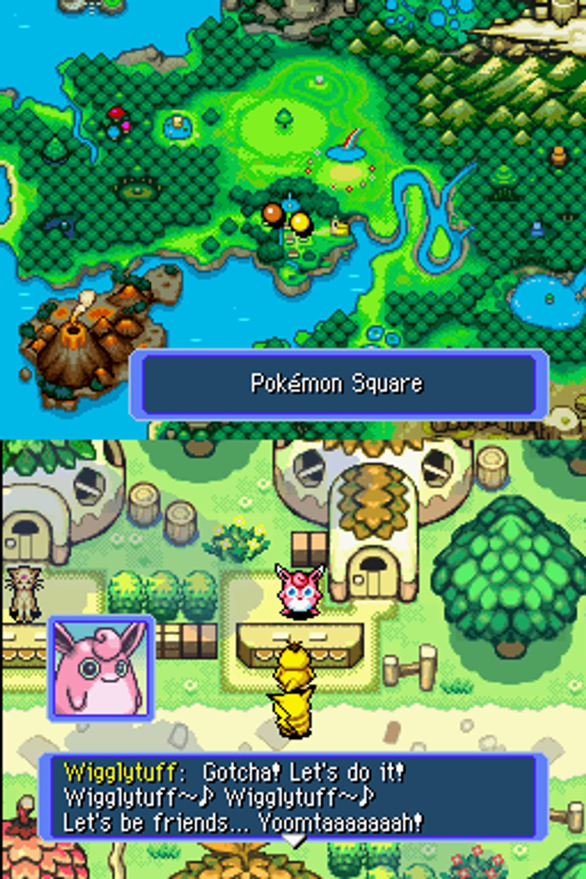 Pokémon Mystery Dungeon: Blue Rescue Team ROM - NDS screenshot 6