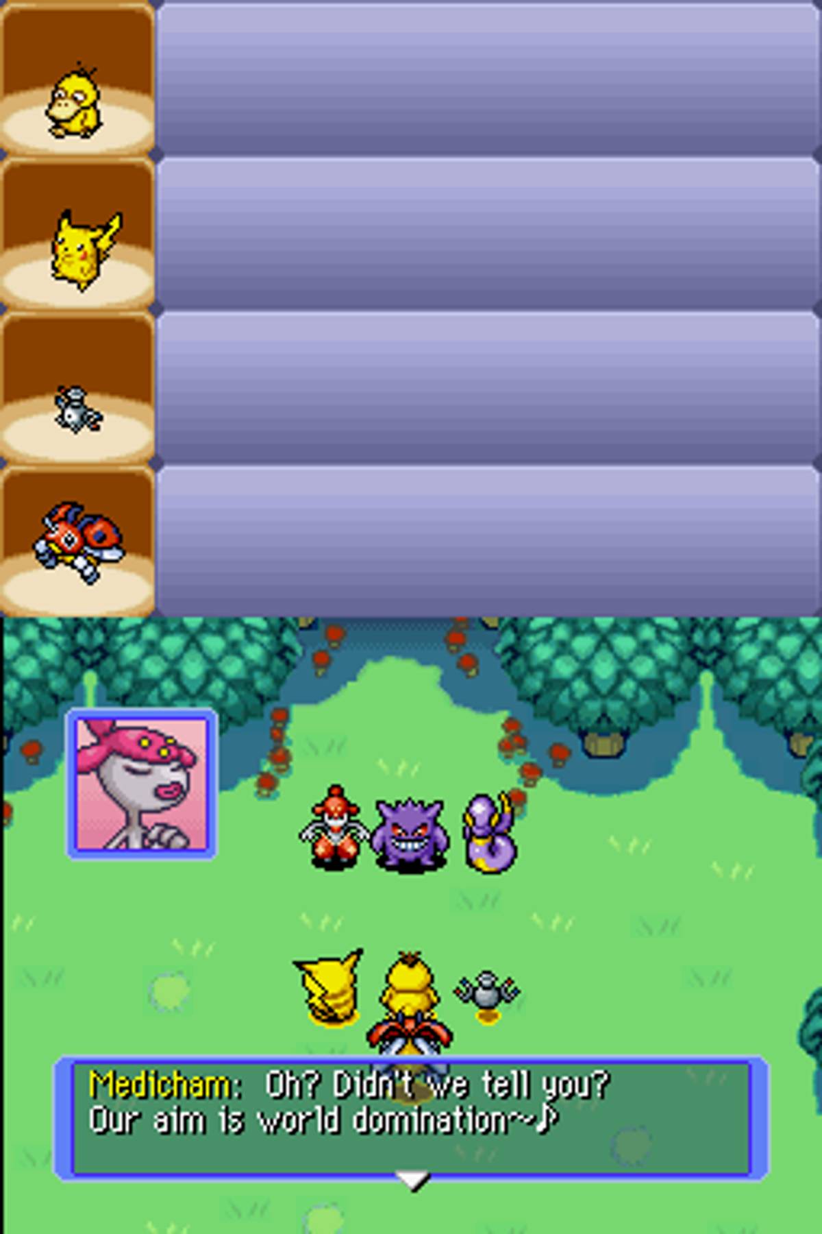 Pokémon Mystery Dungeon: Blue Rescue Team ROM - NDS screenshot 8