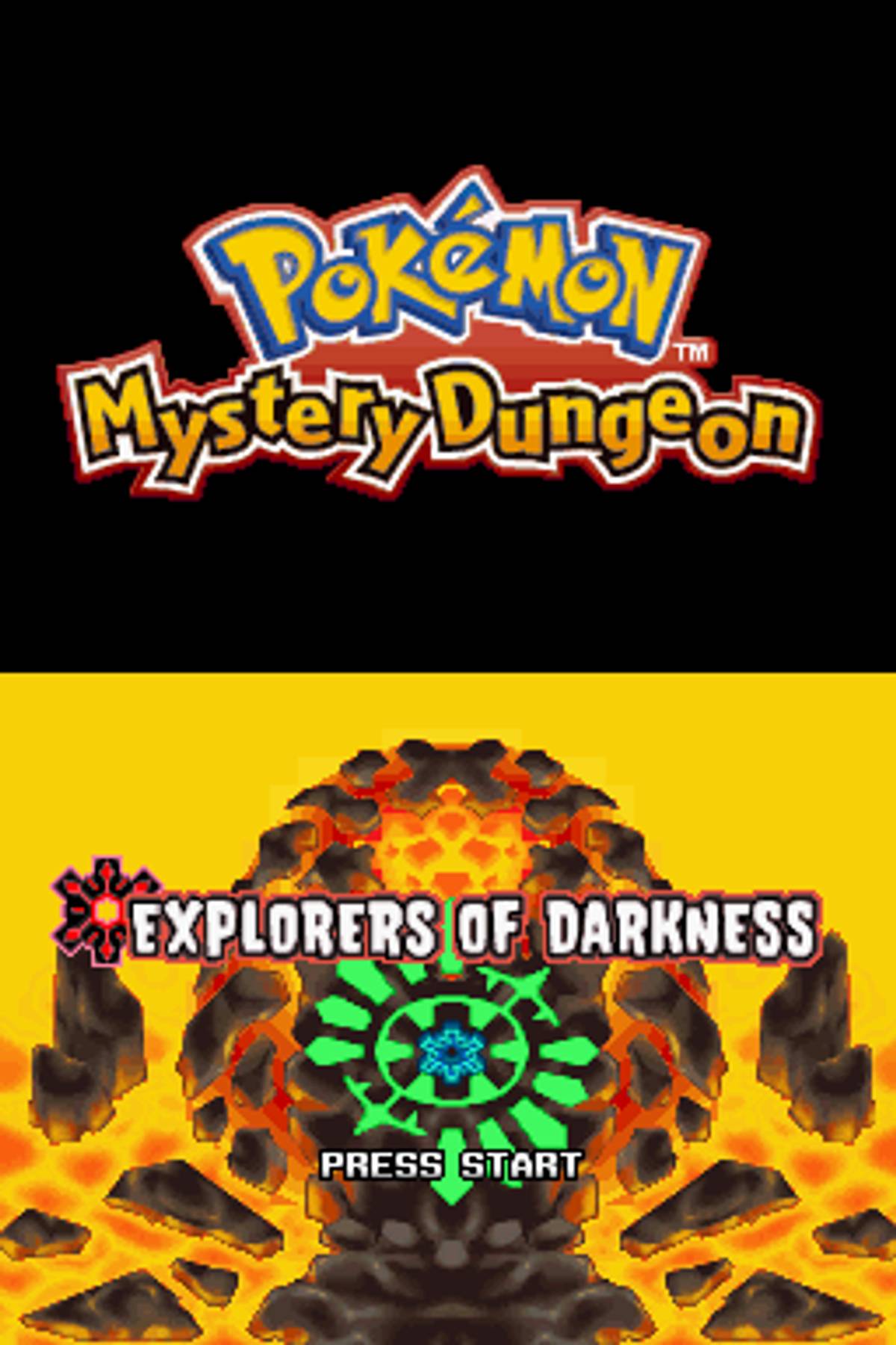 Pokémon Mystery Dungeon: Explorers of Darkness ROM - NDS screenshot 1