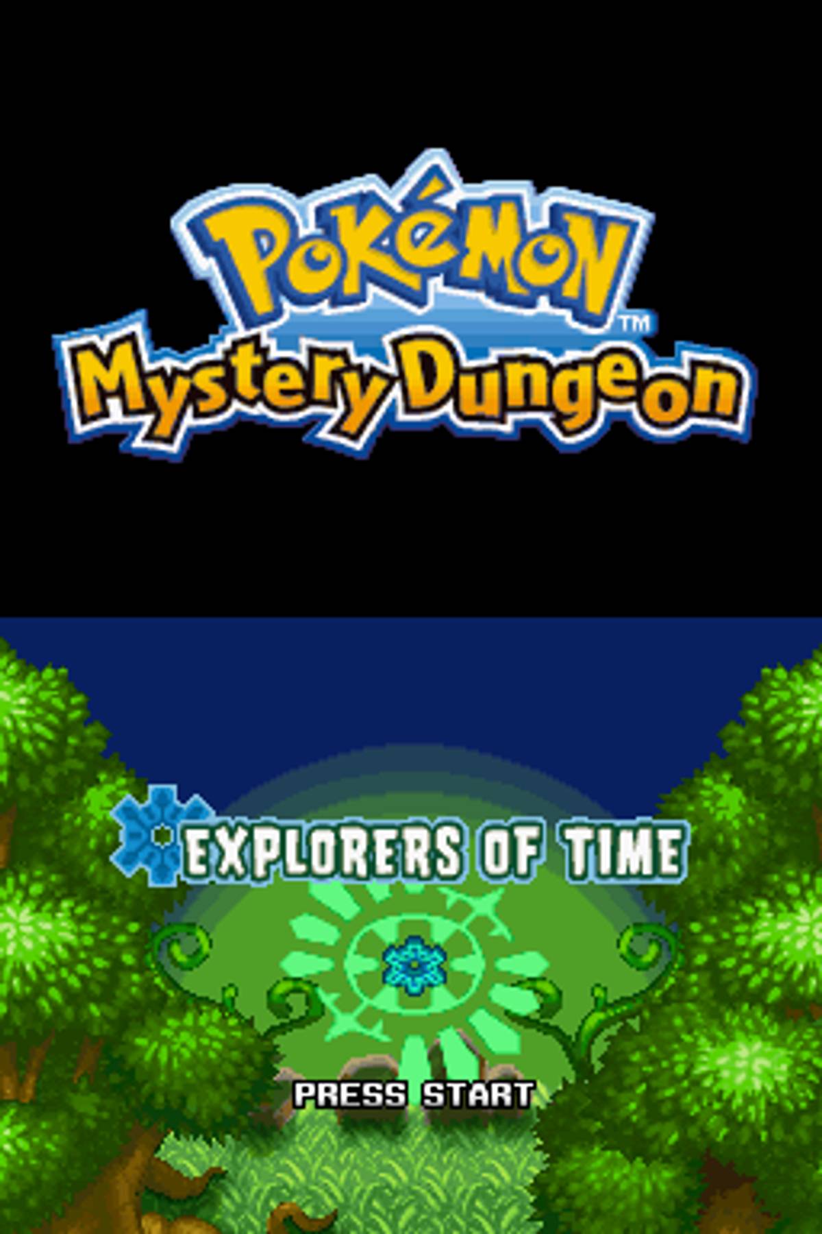 Pokémon Mystery Dungeon: Explorers of Time ROM - NDS screenshot 1