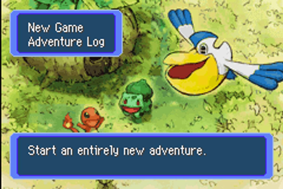 Pokémon Mystery Dungeon: Red Rescue Team ROM - GBA screenshot 2