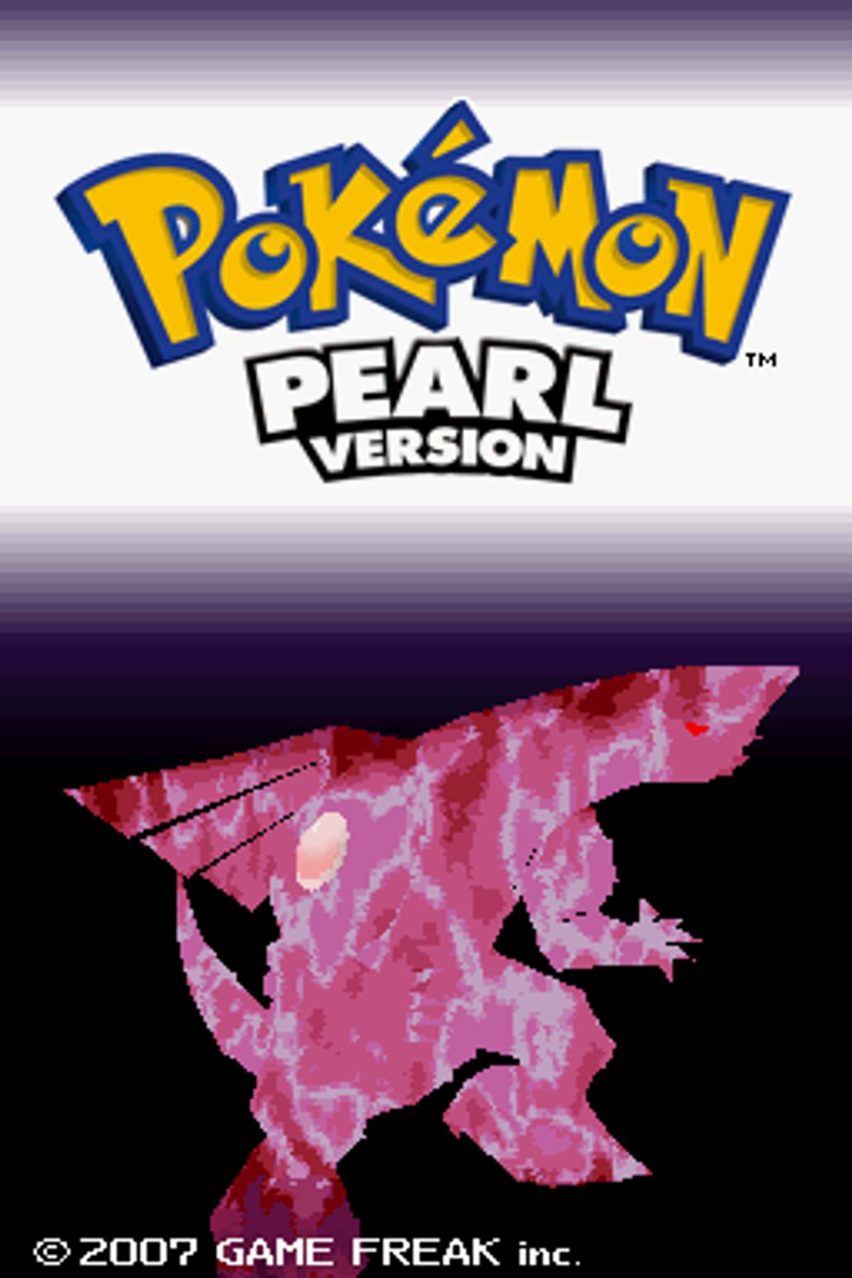 Pokémon Pearl Version ROM - NDS screenshot 1