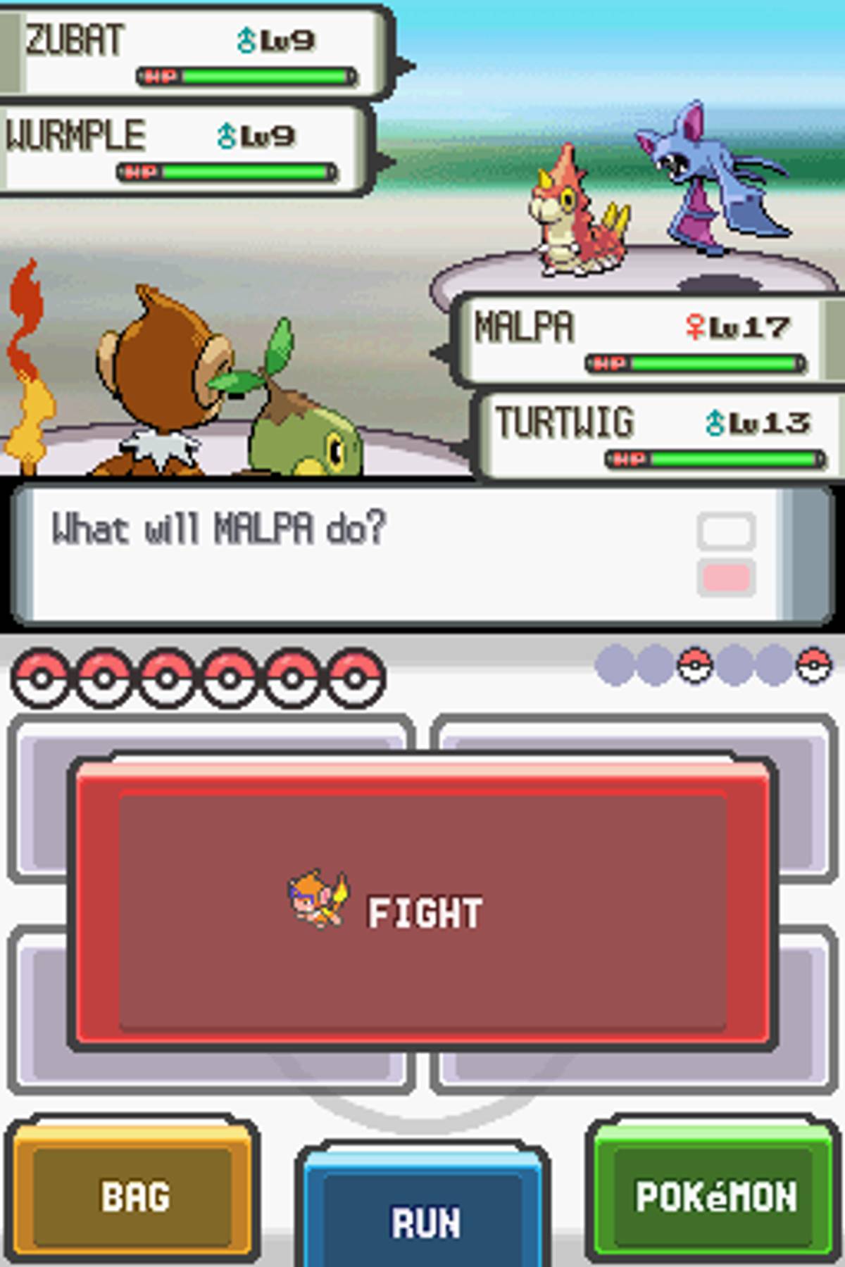 Pokémon Pearl Version ROM - NDS screenshot 3