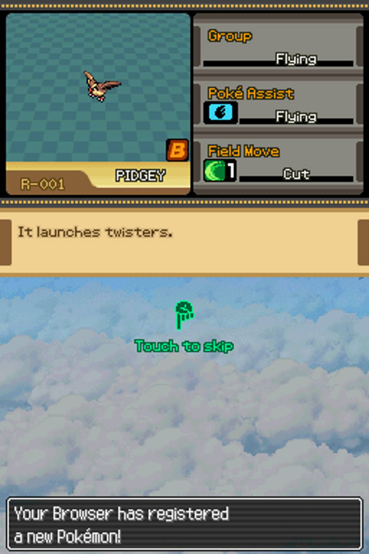 Pokémon Ranger: Guardian Signs ROM - NDS screenshot 8
