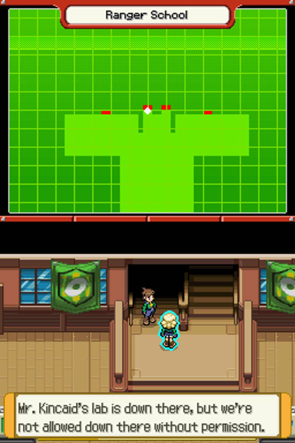 Pokémon Ranger: Shadows of Almia ROM - NDS screenshot 10