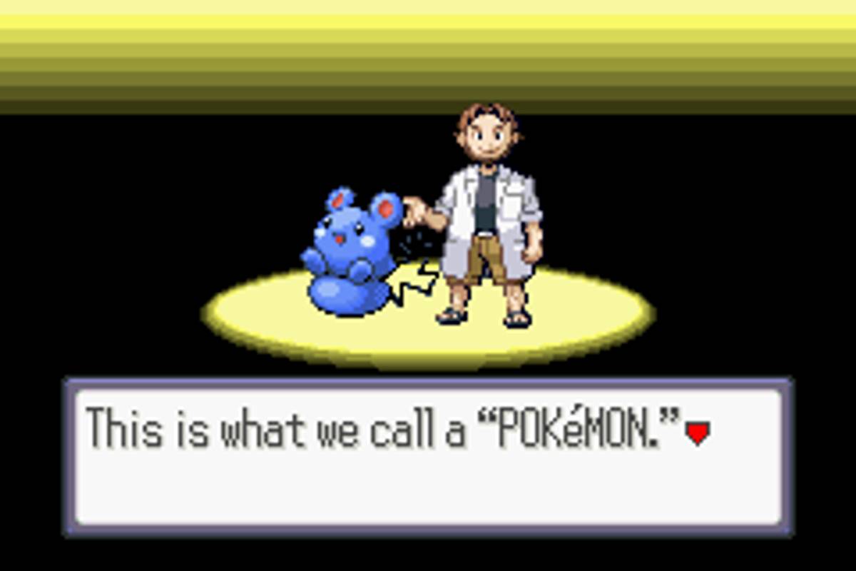 Pokémon Sapphire Version ROM - GBA screenshot 2