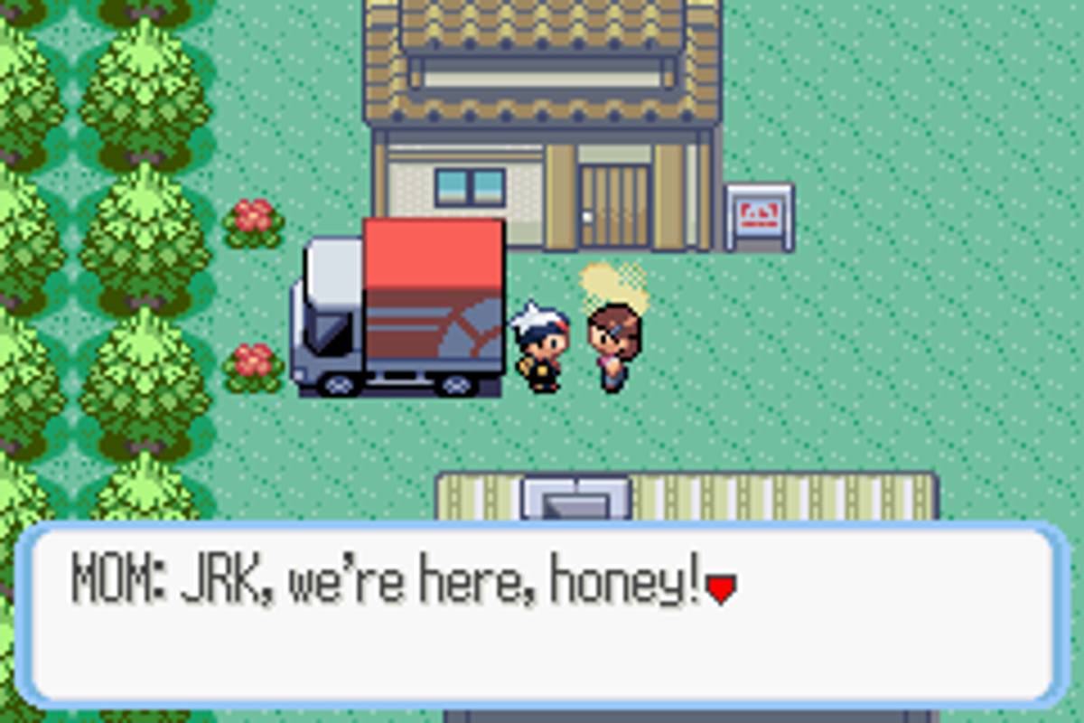 Pokémon Sapphire Version ROM - GBA screenshot 3