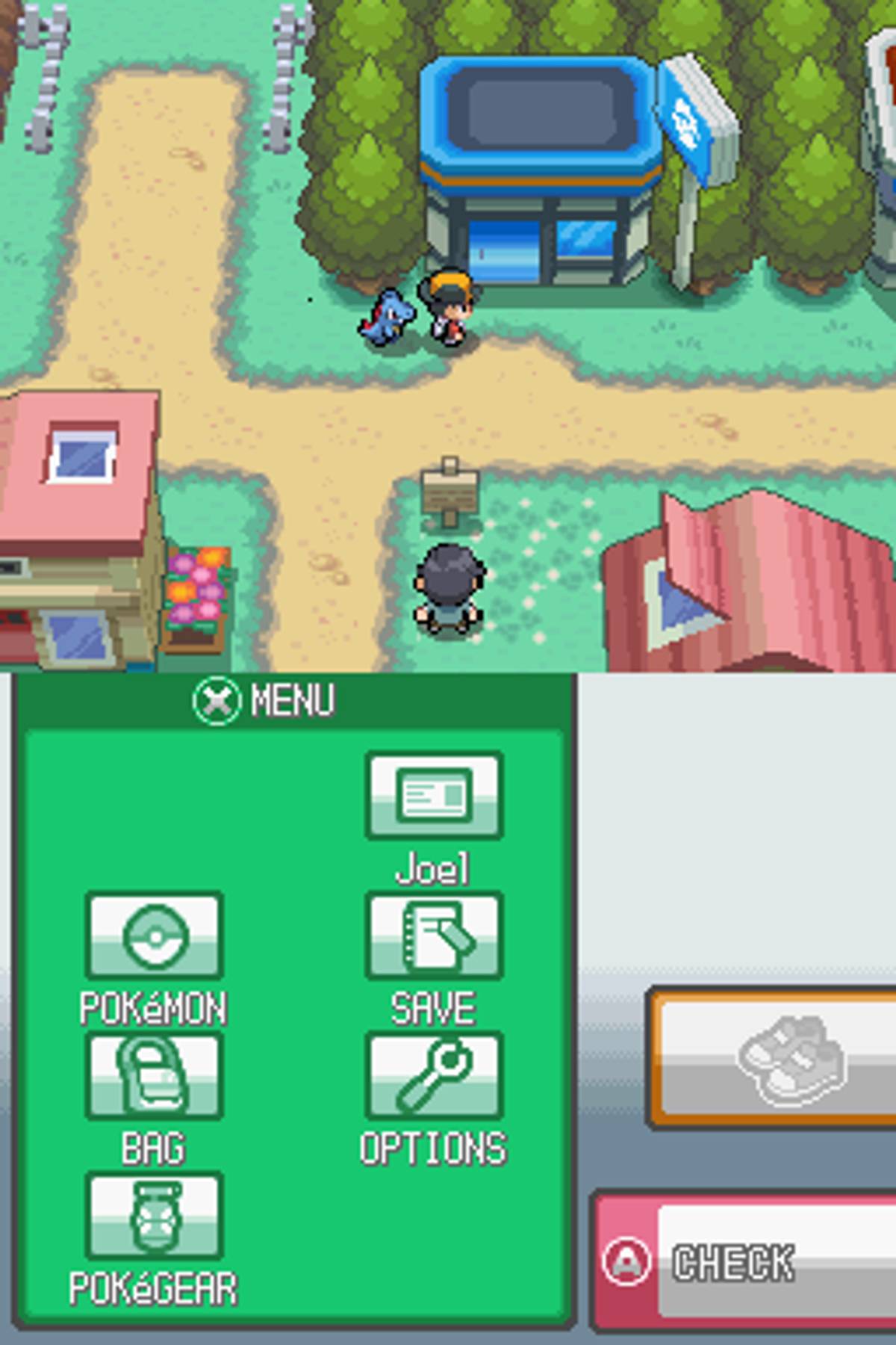 Pokémon SoulSilver Version ROM - NDS screenshot 3