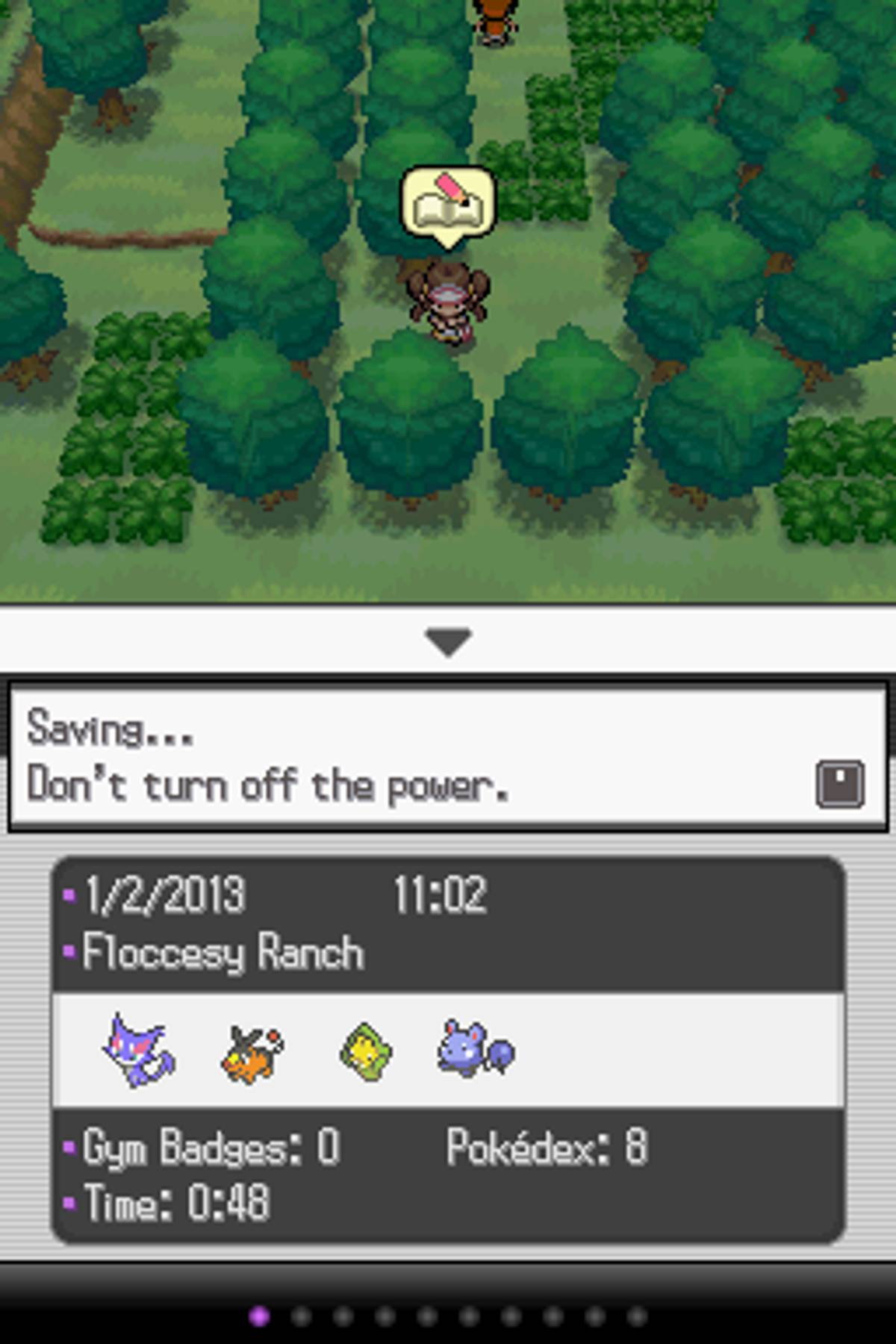 Pokémon White Version 2 ROM - NDS screenshot 1