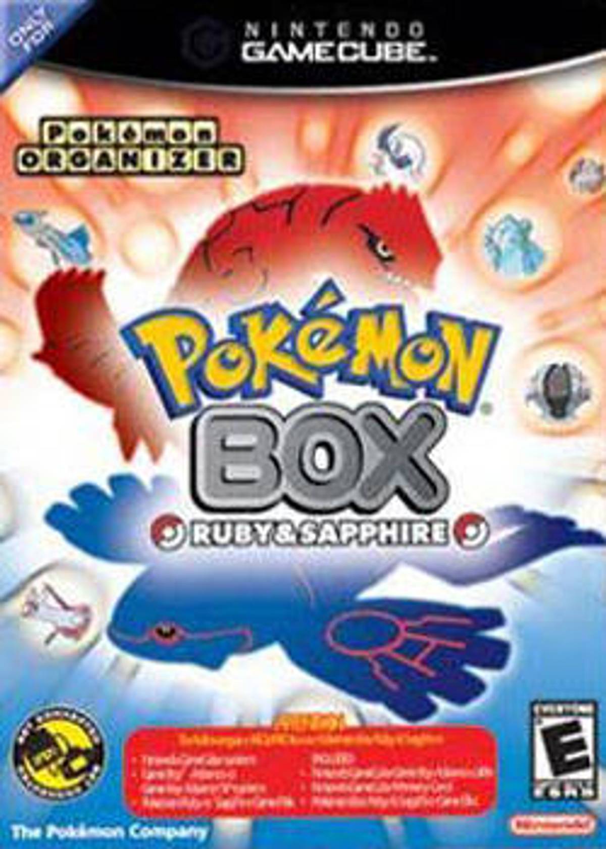 Download Torrent Pokémon Box: Ruby & Sapphire ISO – GameCube
