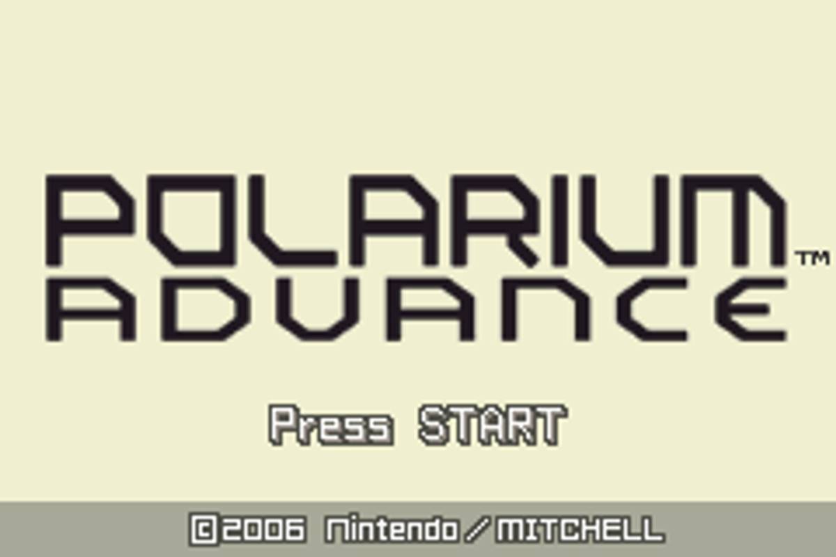 Polarium Advance ROM - GBA screenshot 1